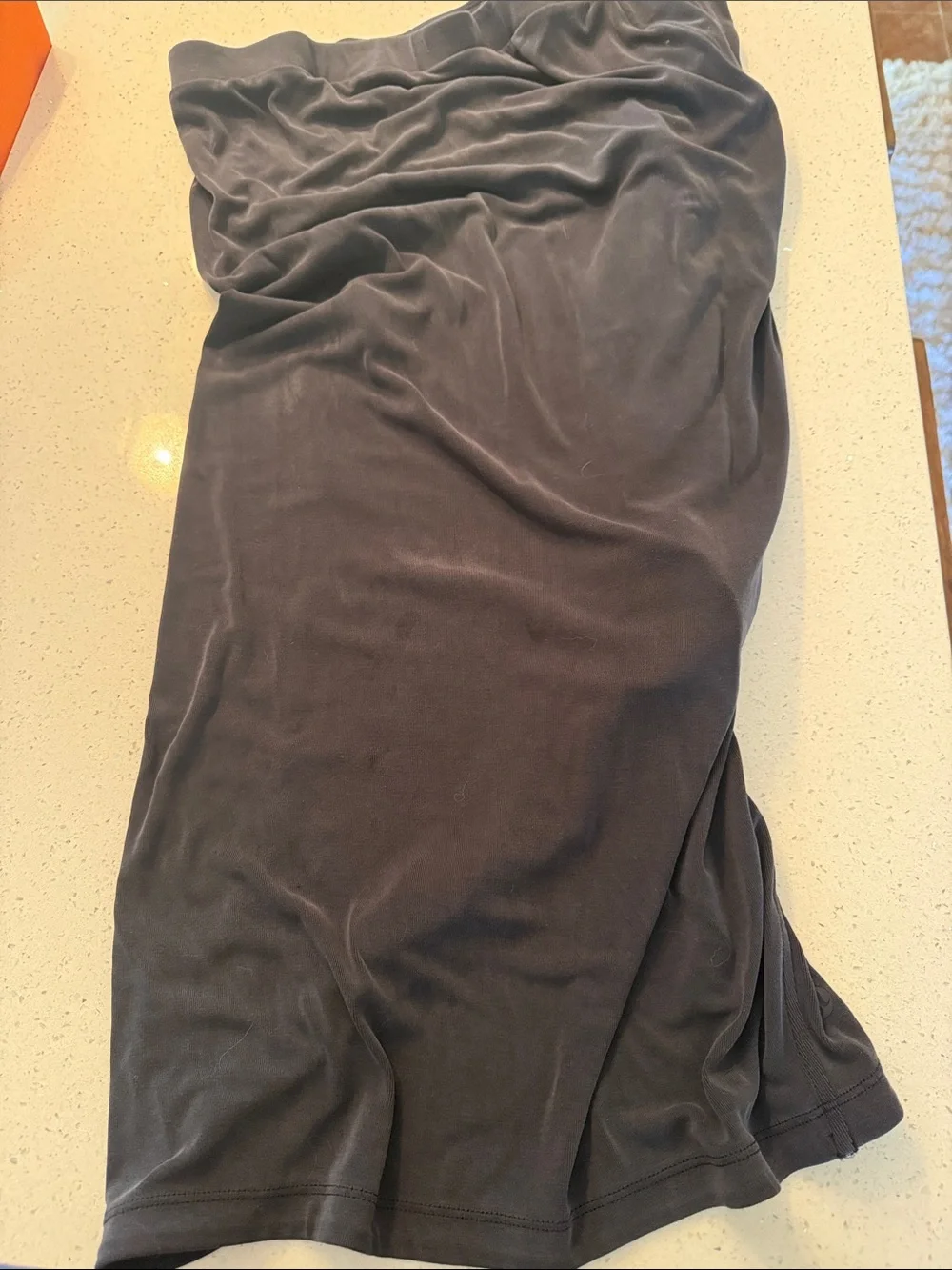 lululemon athletica Black Midi Stretch Skirt